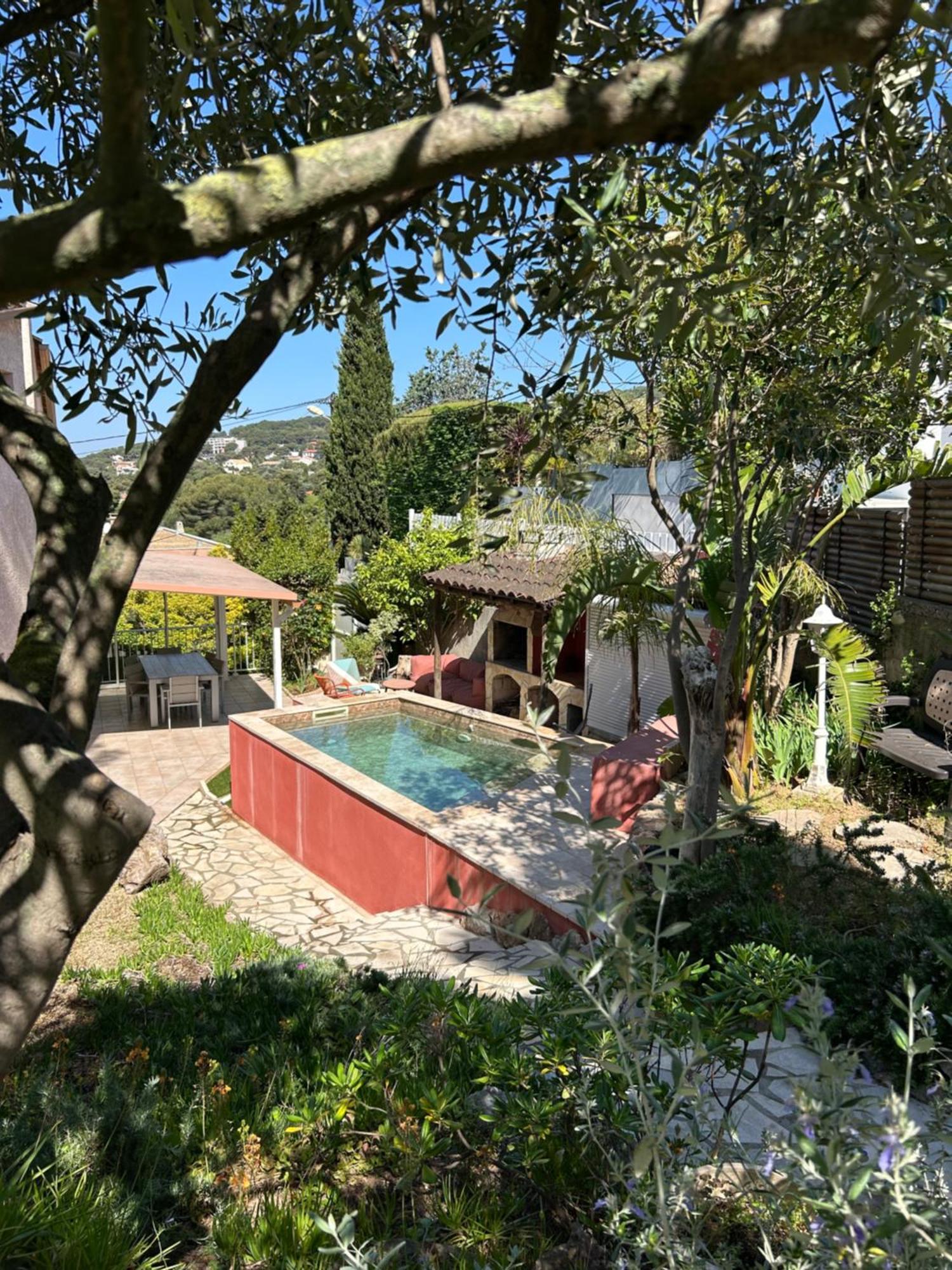 Villa L' Oliviera, Vue Mer Et Plages A Pieds Сет Экстерьер фото